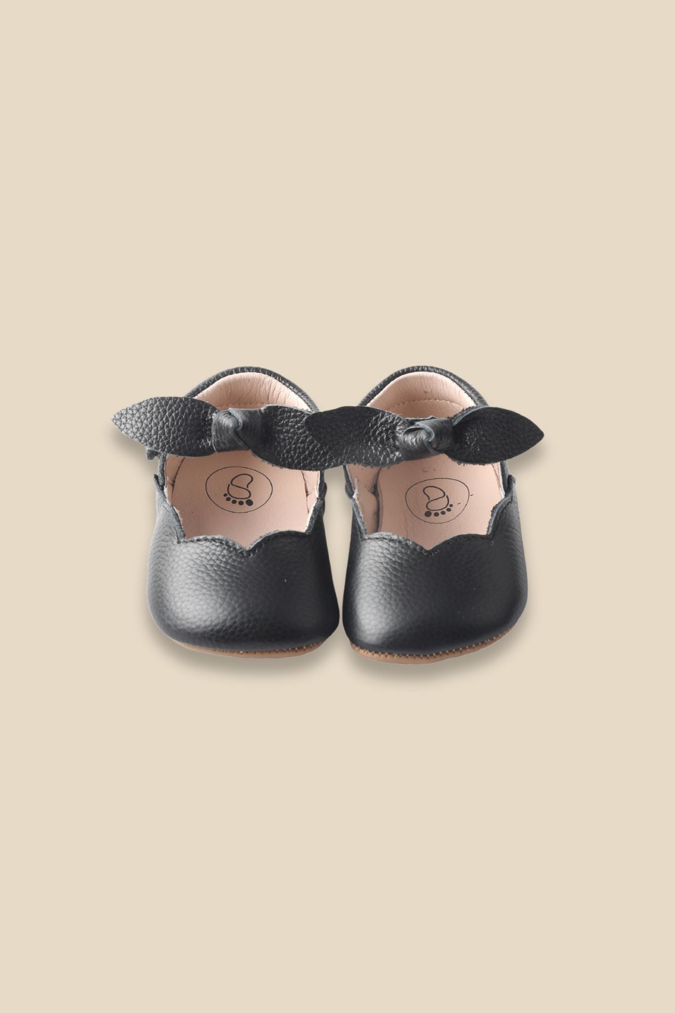 Luna Noire Black | Unisex Soft Baby Shoes – MOOVES