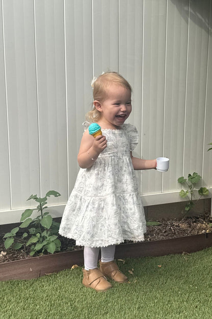 MOOVES Mio – Latte Soft‑Sole Baby boots